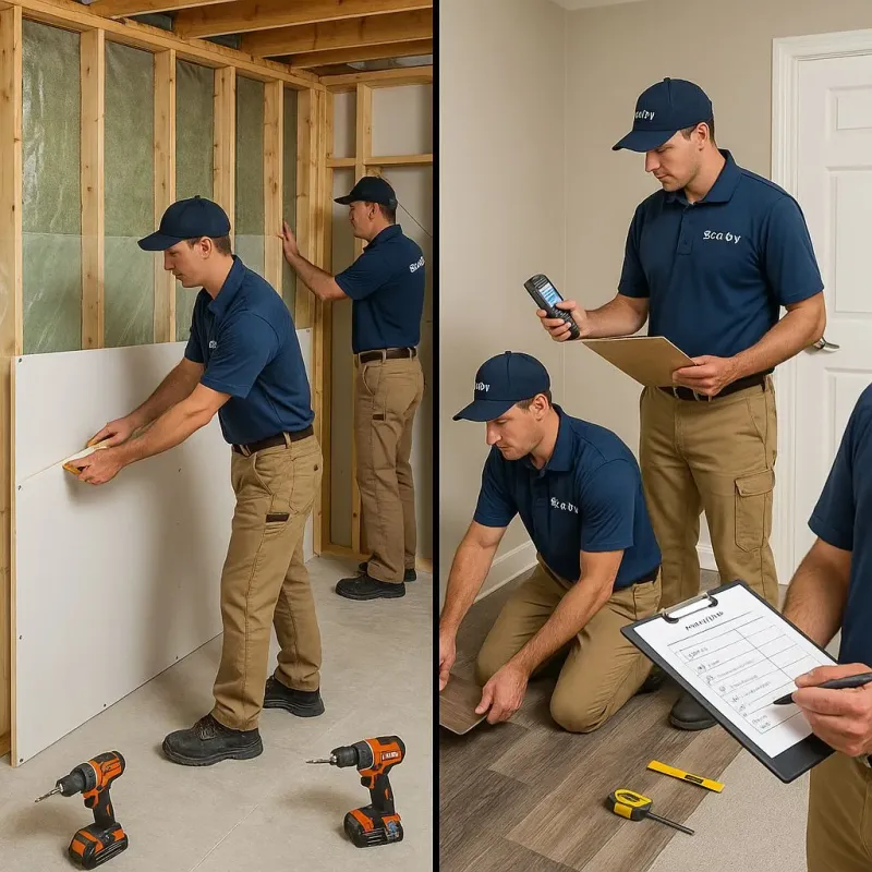 Repairs and Reconstruction process in Ingram, TX