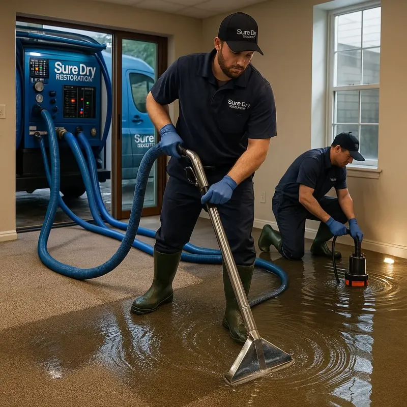 Water Extraction and Removal process in Ingram, TX